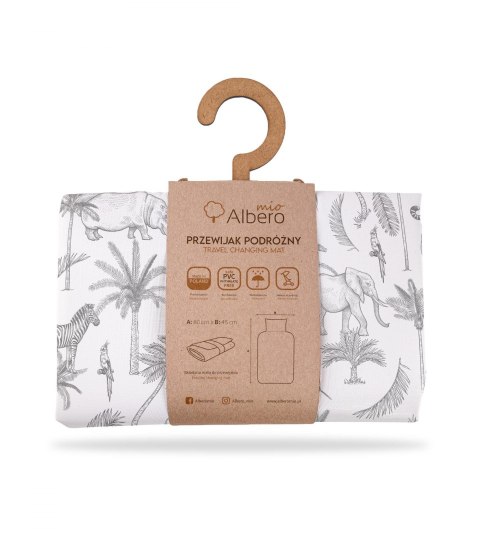 ALBERO MIO Przewijak podróżny B003 BOHO GREY