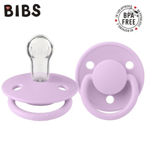 BIBS DE LUX VIOLET SKY Smoczek uspokajający silikonowy ONE SIZE