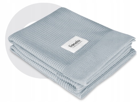 Bamboo Blanket Lionelo kocyk bambusowy 100x75 cm - Grey