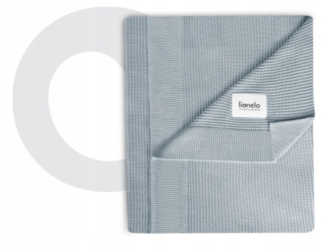 Bamboo Blanket Lionelo kocyk bambusowy 100x75 cm - Grey