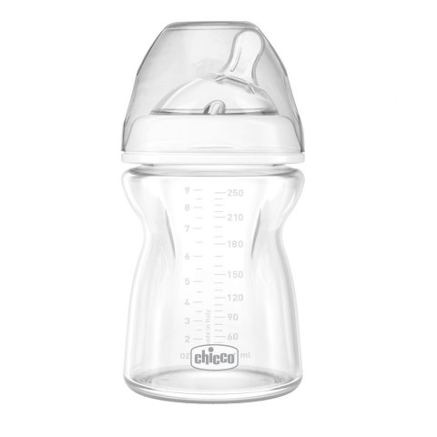 CHICCO 00081221300000 Butelka NF szklana 0m+ 250 ml