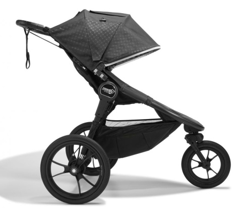 BBJ SUMMIT X3 (XC) Baby Jogger ALL TERRAIN do 22kg las plaża ulica - MIDNIGHT BLACK
