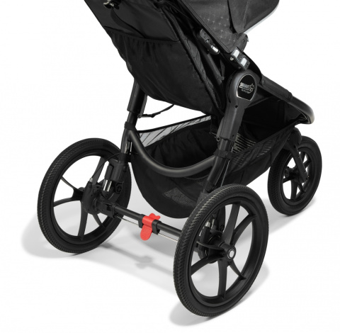 BBJ SUMMIT X3 (XC) Baby Jogger ALL TERRAIN do 22kg las plaża ulica - MIDNIGHT BLACK