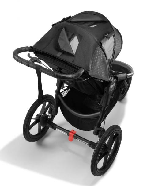 BBJ SUMMIT X3 (XC) Baby Jogger ALL TERRAIN do 22kg las plaża ulica - MIDNIGHT BLACK