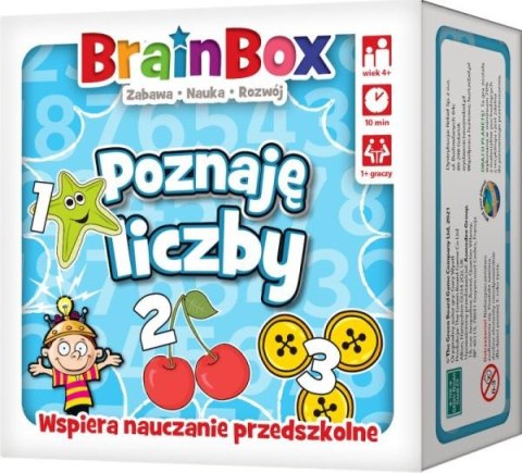 BrainBox Gra edukacyjna Poznaję liczby REBEL