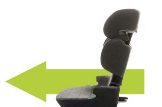 Fotelik Euro-fix 15-36 kg black 4baby