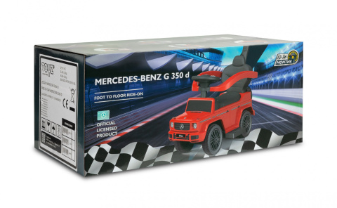 Jeździk Pojazd Mercedes G 350 D Toyz do 25 kg - BLACK