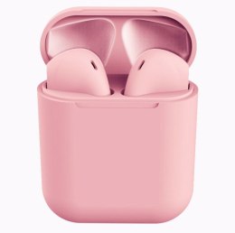 Słuchawki bezprzewodowe bluetooth Inpods 12 różowe
