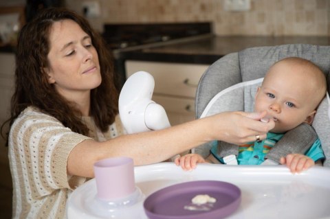 B-Zestaw naczyń 5 elem. BIOplastik CPLA purplepink
