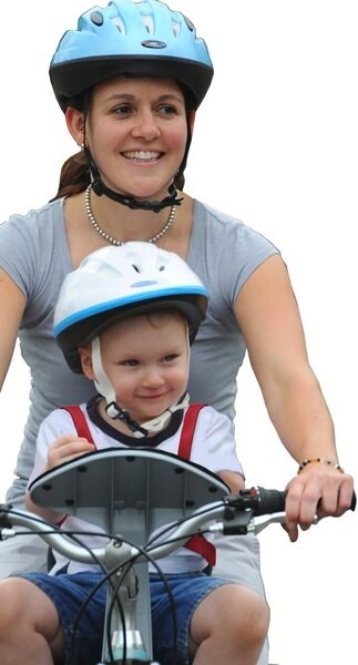 Fotelik rowerowy WeeRide Kangaroo Safe Front Classic Red