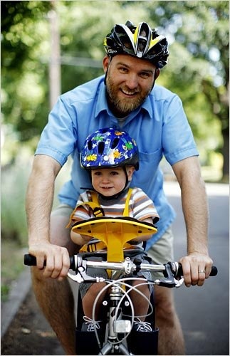 Fotelik rowerowy WeeRide Kangaroo Safe Front Classic Red