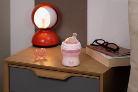 CHICCO 00081311100000 Butelka NF plastikowa 0m+ 150 ml girl