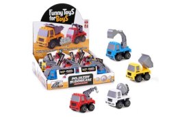 Pojazdy budowlane ToysForBoys 12/disp ARTYK 125409 mix cena za 1 szt