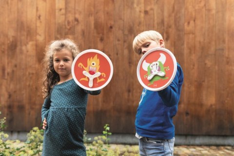 Scratch, Gra zręcznościowa Paletki rzucaj i łap - Stworki