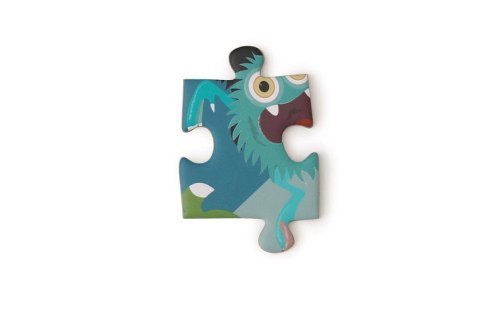 Scratch, Puzzle konturowe Stworki 33 elem.