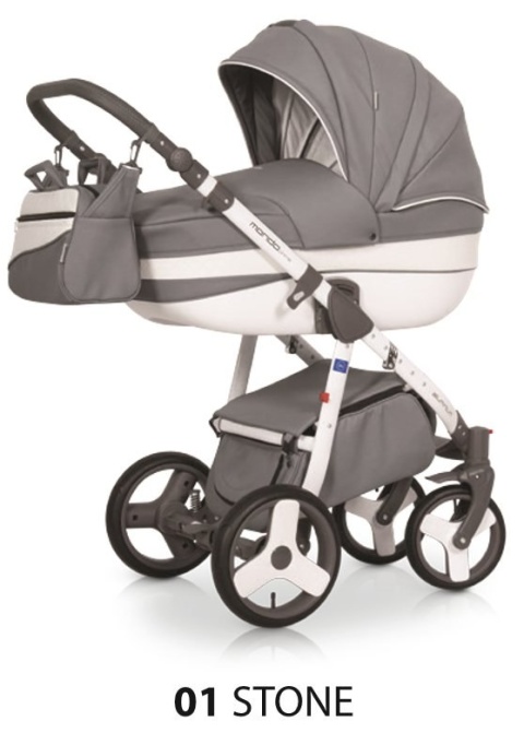 Expander MONDO Prime 3w1 wózek wielofunkcyjny + Fotelik Carlo 0m+