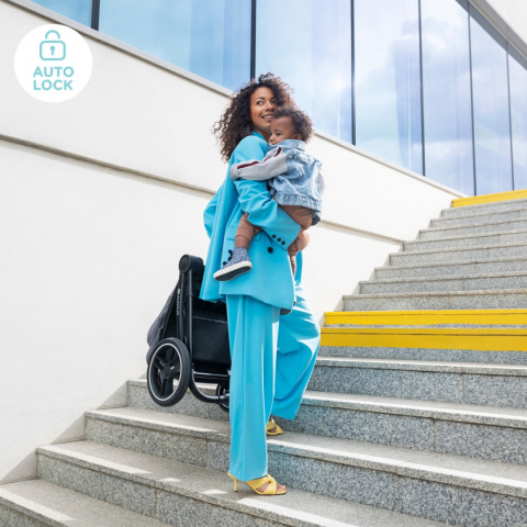 Nea 2w1 Kinderkraft Wózek wielofunkcyjny do 22 kg - Deep Grey