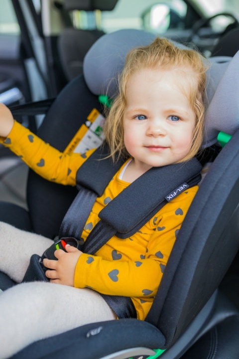 VEL-FIX 4Baby Obrotowy fotelik samochodowy 0-36 kg RWF Isofix - Red