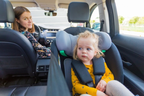 VEL-FIX 4Baby Obrotowy fotelik samochodowy 0-36 kg RWF Isofix - Red