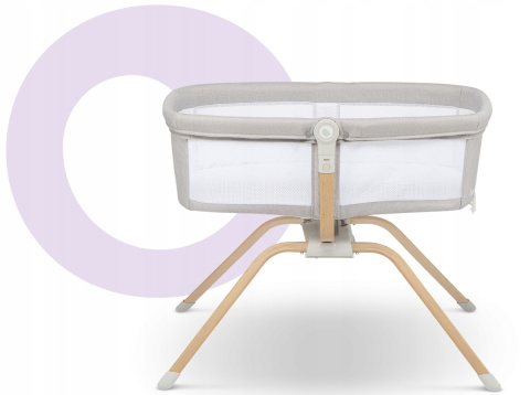 MALIN EVO Lionelo Kołyska Łóżeczko 3w1 - Beige Sand