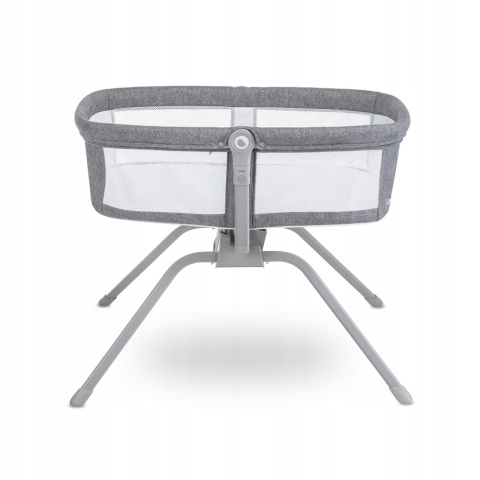 MALIN Lionelo Kołyska Łóżeczko 3w1 - Grey Concrete