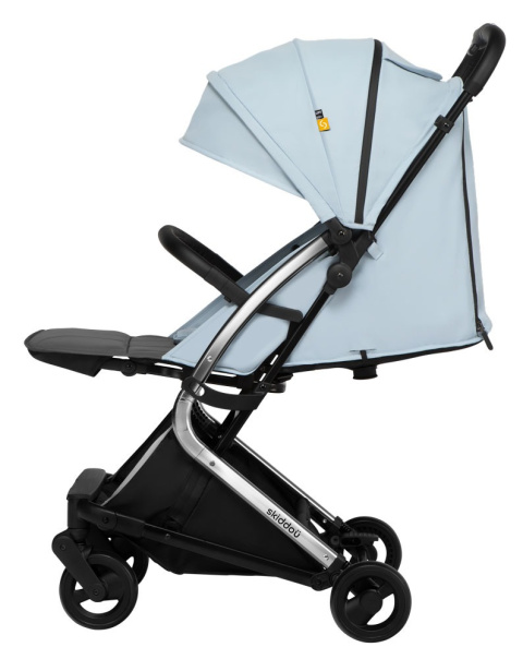 Mikkeli Skiddou lekki wózek spacerowy 5,8 kg składany jedną ręką - Sky High