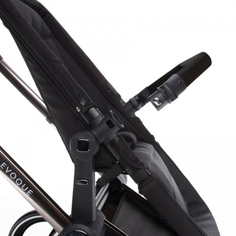 EVOQUE 2w1 Zopa wózek głęboko-spacerowy do ok. 3 lat - Grey Melange