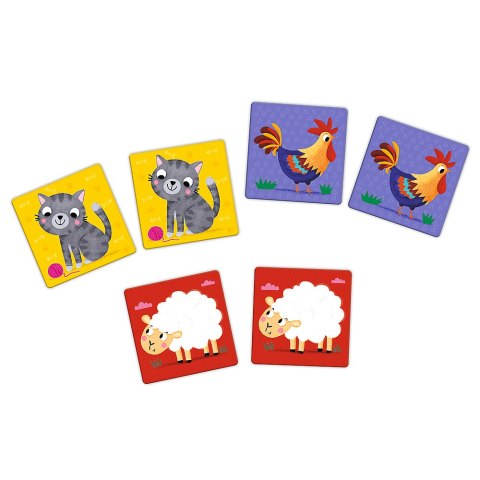 TREFL 02266 Gra Memos Maxi Zwierzęta na farmie*