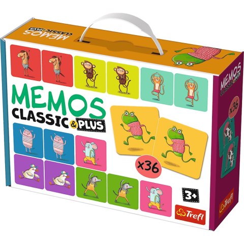 TREFL 02271 Gra Memos classic&plus Ruch i dźwięk*