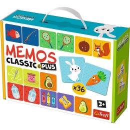 TREFL 02272 Gra Memos Classic&plus Logika