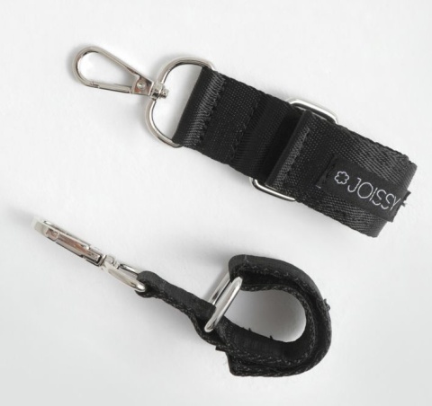 MINI JOISSY Plecak torba i organizer w jednym - Black/Silver