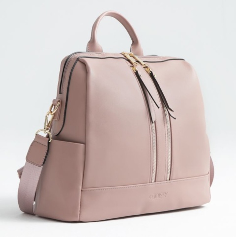 MINI JOISSY Plecak torba i organizer w jednym - Dusty Pink