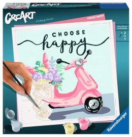 Malowanka CreArt dla dzieci: Choose Happy 201259 RAVENSBURGER malowanie po numerach
