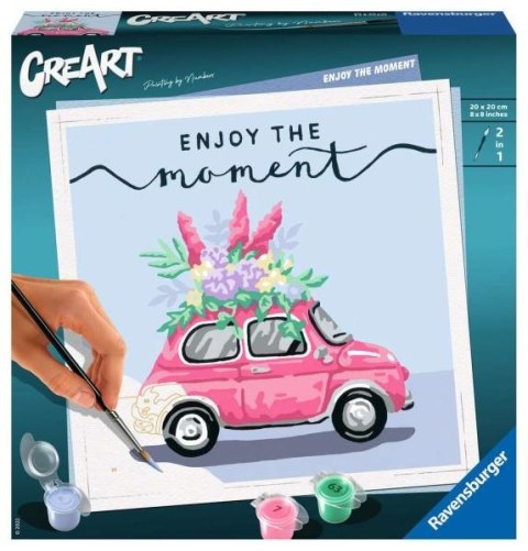 Malowanka CreArt dla dzieci: Enjoy the moment 201167 RAVENSBURGER malowanie po numerach