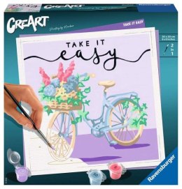 Malowanka CreArt dla dzieci: Take it easy 200993 RAVENSBURGER malowanie po numerach