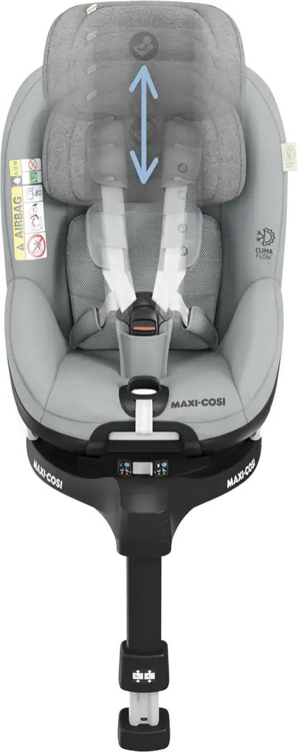 Mica Pro Eco i-Size Maxi-Cosi 0-18 kg 40-105 cm obrotowy 360° fotelik samochodowy - Authentic Grey