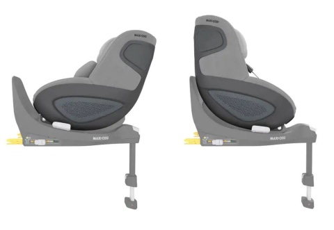 Pearl 360 i-Size + baza FamilyFix 360 Maxi-Cosi 0-17,5 kg 40-105 cm fotelik samochodowy - Authentic Grey