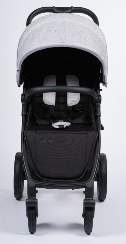 M4x MAST Swiss Design wózek spacerowy do 22 kg, waży tylko 9,5 kg - Granite