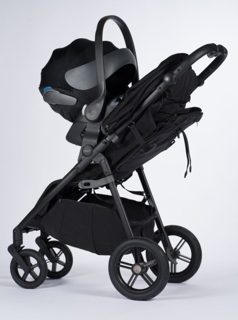 M4x MAST Swiss Design wózek spacerowy do 22 kg, waży tylko 9,5 kg - Granite