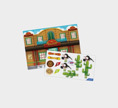 MARIOINEX 901786 Klocki konstrukcyjne Dziki Zachód