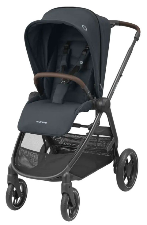 Street+ Maxi Cosi 2w1 wózek głęboko-spacerowy do 22 kg, składany jedną ręką - Essential Graphite