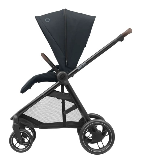 Street+ Maxi Cosi 2w1 wózek głęboko-spacerowy do 22 kg, składany jedną ręką - Essential Graphite