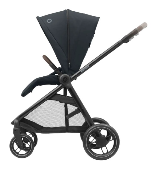 Street+ Maxi Cosi 2w1 wózek głęboko-spacerowy do 22 kg, składany jedną ręką - Essential Graphite