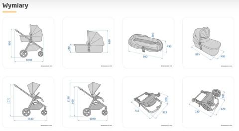 Street+ Maxi Cosi 2w1 wózek głęboko-spacerowy do 22 kg, składany jedną ręką - Essential Graphite