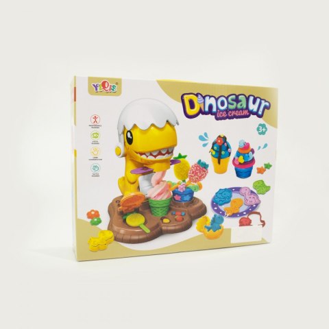 Zestaw plastoliny dino