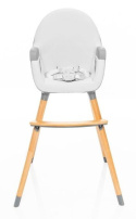 DOLCE Zopa krzesełko do karmienia dla dzieci od 6 miesiąca do 15 kg - Dove Grey/Whitey