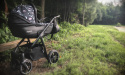 MOMMY Special Edition 3w1 BabyActive wózek głęboko-spacerowy + fotelik samochodowy Kite 0-13kg - Night Paradise Silver