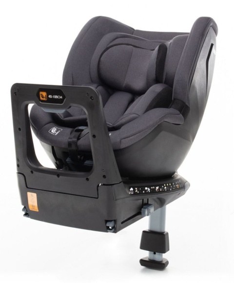 Voyager 2 i-Size Zopa 0-18 kg do 105 cm dziecięcy obrotowy fotelik samochodowy z IsoFix - Night Black