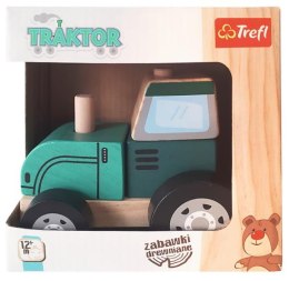 Zabawka drewniana Traktor w pudełku 61139 TREFL