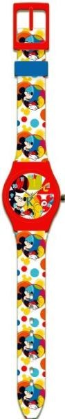Zegarek analogowy w metalowym opakowaniu Myszka Miki Mickey Mouse WD22139 Kids Euroswan